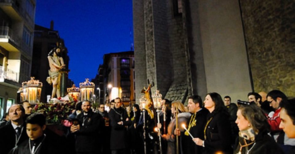 Vía Crucis de la Cofradía Penitencial de la Sagrada Pasión de Cristo.